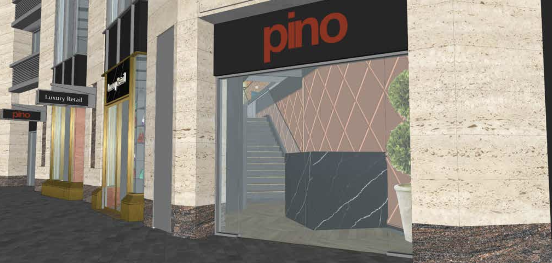2. PINO renderings